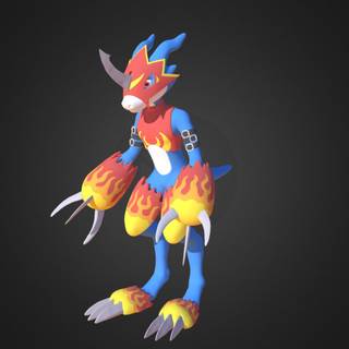 Flamedramon wallpaper