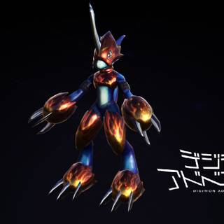 Flamedramon wallpaper