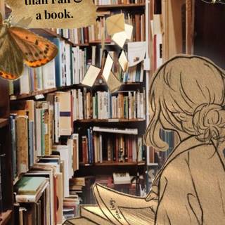 Library autumn wallpaper