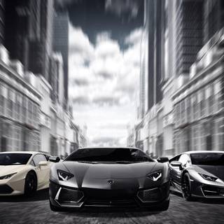 4k white car wallpaper