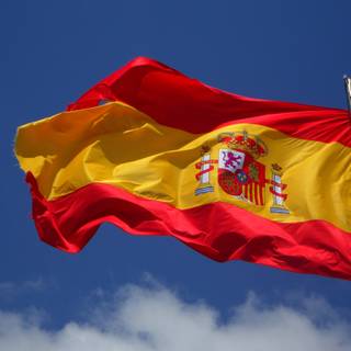 Spain flag 4k wallpaper