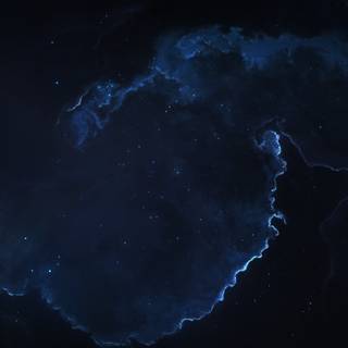 Space blue 4k wallpaper
