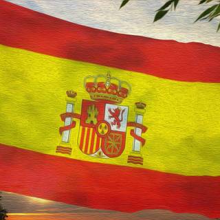 Spain flag 4k wallpaper