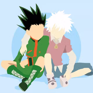 Gon and Killua 4k wallpaper