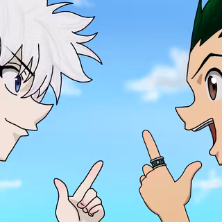 Gon and Killua 4k wallpaper