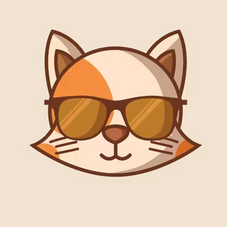 4k cartoon cat wallpaper