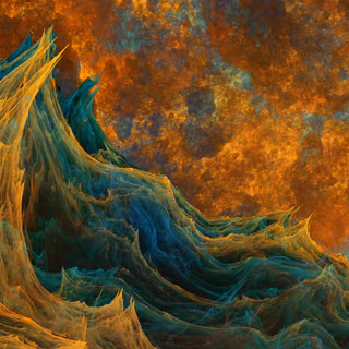 The Great Wave 4k wallpaper