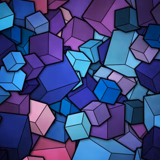 4k cube wallpaper