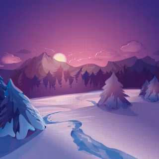 White tree snow 4k wallpaper