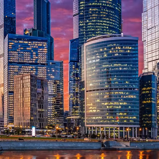 Russian city wallpaper