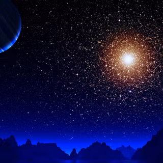 4k blue moon wallpaper