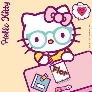 School Hello Kitty wallpaper