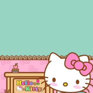 School Hello Kitty wallpaper