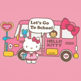 School Hello Kitty wallpaper