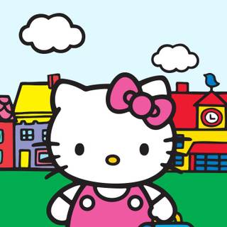 School Hello Kitty wallpaper