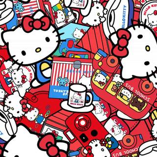 School Hello Kitty wallpaper