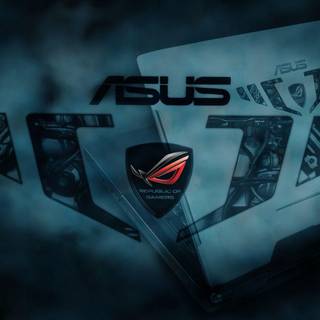 Asus ROG laptop wallpaper