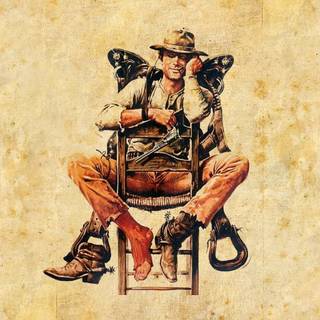 Spaghetti Western wallpaper