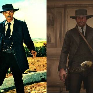 Spaghetti Western wallpaper