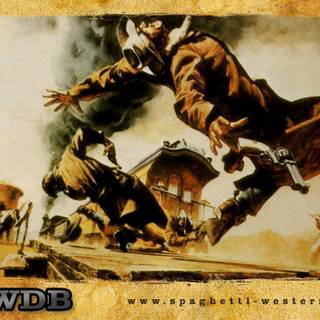 Spaghetti Western wallpaper