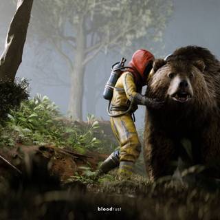 Rust video game wallpaper