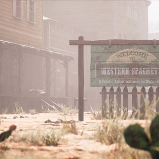 Spaghetti Western wallpaper