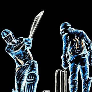Cricket black wallpaper