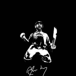 Cricket black wallpaper