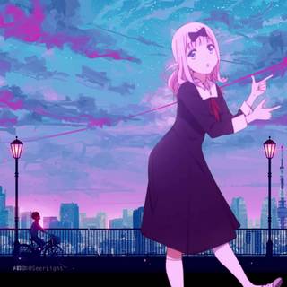 Kaguya Sama PC wallpaper