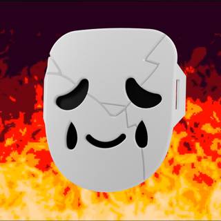 Theater mask wallpaper