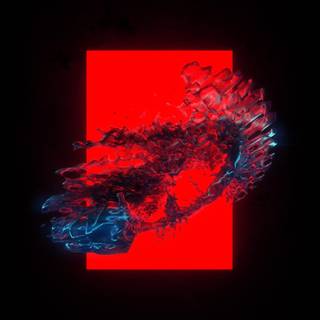 Dark red desktop wallpaper