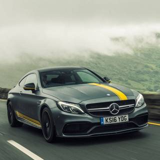 Mercedes C63 4k iPhone wallpaper