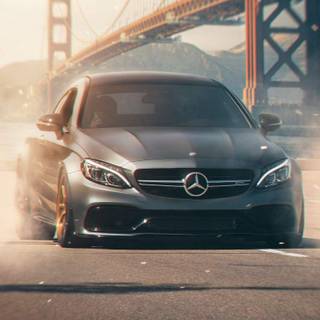 Mercedes C63 4k iPhone wallpaper