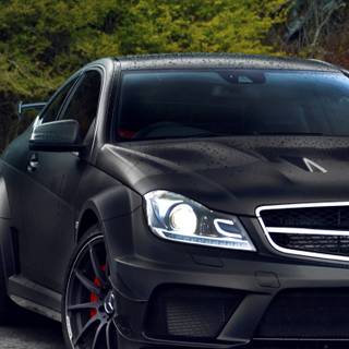 Mercedes C63 4k iPhone wallpaper