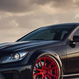 Mercedes C63 4k iPhone wallpaper