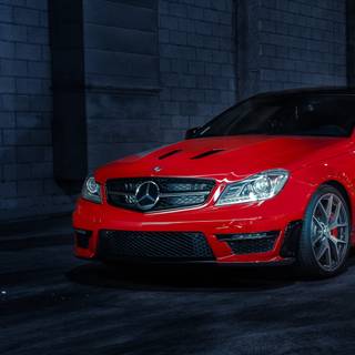 Mercedes C63 4k iPhone wallpaper