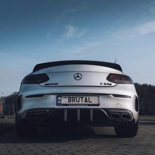 Mercedes C63 4k iPhone wallpaper