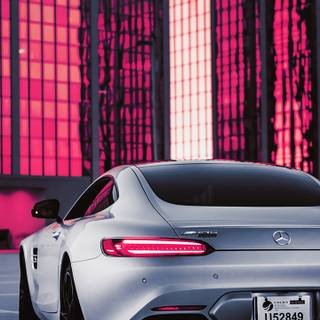 Mercedes C63 4k iPhone wallpaper