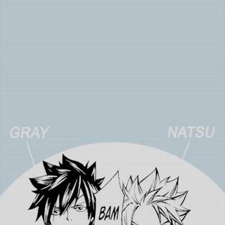 Natsu and Grey wallpaper