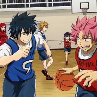 Natsu and Grey wallpaper