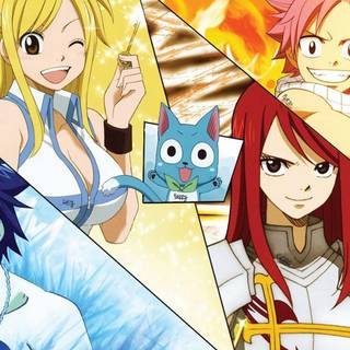 Natsu and Grey wallpaper