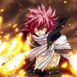 Natsu and Grey wallpaper