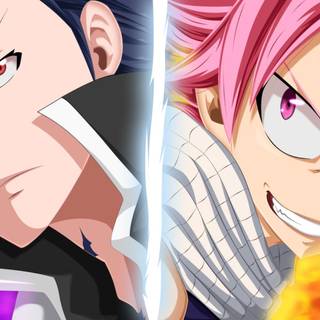 Natsu and Grey wallpaper