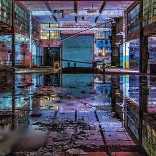 Abandoned 4k wallpaper