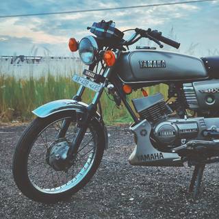 Yamaha Rx 100 4k wallpaper