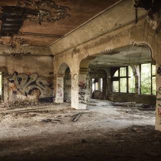 Abandoned 4k wallpaper