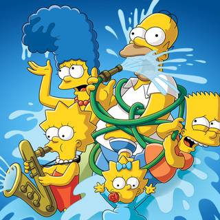 Simpsons 4k desktop wallpaper