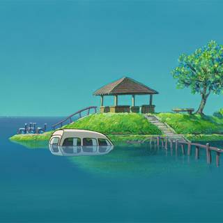 Ghibli desktop 4k wallpaper