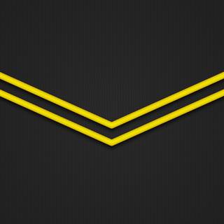 4k yellow minimalist wallpaper
