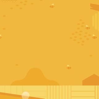 4k yellow minimalist wallpaper